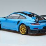 Porsche 911 991.2 GT3 RS Weissach Package Miami Azul Llantas Oro Minichamps 1:18 153068310 Metal - image 5 of 6