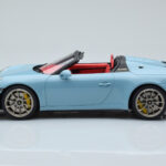 Porsche 911 991.2 Speedster Meissen Azul GT Spirit 1:18 - image 3 of 6