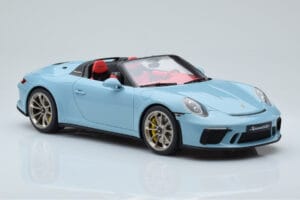 Porsche 911 991.2 Speedster Meissen Azul GT Spirit 1:18 GT408 Resina - imagen 4 de 6