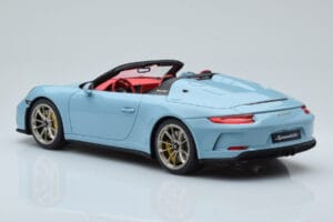 Porsche 911 991.2 Speedster Meissen Azul GT Spirit 1:18 GT408 Resina - imagen 5 de 6