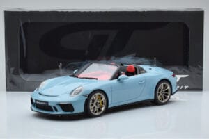 Porsche 911 991.2 Speedster Meissen Azul GT Spirit 1:18 GT408 Resina - imagen 6 de 6