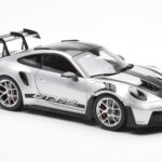 Porsche 911 992 GT3 Weissach Pack GT Plata Metálico Norev 1:18 - image 6 of 8