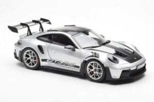 Porsche 911 992 GT3 Weissach Pack GT Plata Metálico Norev 1:18 187366 Metal - imagen 6 de 8