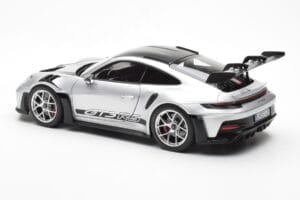 Porsche 911 992 GT3 Weissach Pack GT Plata Metálico Norev 1:18 187366 Metal - imagen 7 de 8