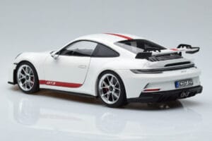 Porsche 911 992 GT3 Blanco Norev 1:18 187306 Metal - imagen 6 de 7