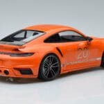Porsche 911 992 Turbo S China 20th Anniversary Naranja Minichamps 1:18 - image 2 of 6