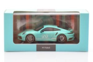 Porsche 911 992 Turbo S Mint Verde Minichamps 1:43 WAP0209070N003 Metal - imagen 4 de 4