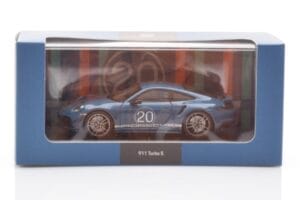 Porsche 911 992 Turbo S Oslo Azul Minichamps 1:43 WAP0209050N001 Metal - imagen 4 de 4