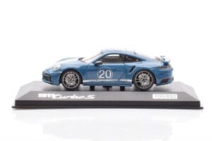 Porsche 911 992 Turbo S Oslo Azul Minichamps 1:43 WAP0209050N001