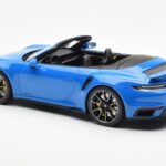 Porsche 911 992 Turbo S Shark Azul GT Spirit 1:18 GT441 - image 5 of 6