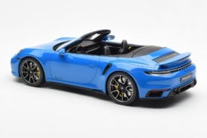 Porsche 911 992 Turbo S Shark Azul GT Spirit 1:18 GT441 Resina - imagen 5 de 6