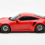 Porsche 911 992 Turbo S Sport Design Rojo Minichamps 1:18 - image 4 of 8