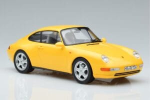 Porsche 911 993 Carrera Amarillo Norev 1:18 187596 Metal - imagen 4 de 6