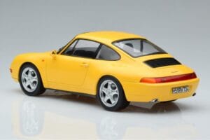 Porsche 911 993 Carrera Amarillo Norev 1:18 187596 Metal - imagen 5 de 6