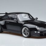 Porsche 911 993 Gunther Werks 400R Negro GT Spirit 1:18 KJ028 Resina - image 4 of 6