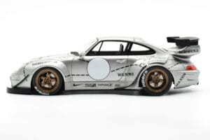 Porsche 911 993 RWB Plata Phantom Asia Edition GT Spirit 1:18 CLDC017 Resina - imagen 3 de 6