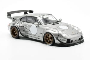 Porsche 911 993 RWB Plata Phantom Asia Edition GT Spirit 1:18 CLDC017 Resina - imagen 4 de 6