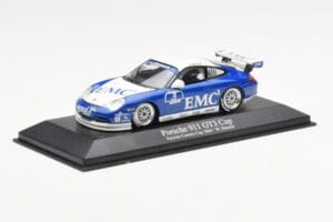 Porsche 911 996 GT3 Cup EMC2 #3 W. Henzler Porsche Carrera Cup 2004 Minichamps 1:43 400046203 Metal - imagen 2 de 3