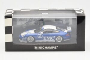 Porsche 911 996 GT3 Cup EMC2 #3 W. Henzler Porsche Carrera Cup 2004 Minichamps 1:43 400046203 Metal - imagen 3 de 3