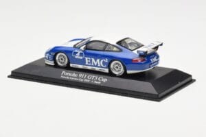 Porsche 911 996 GT3 Cup EMC2 #4 Hardt Porsche Carrera Cup 2004 Minichamps 1:43 400046204 Metal - imagen 3 de 4