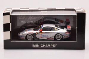Porsche 911 996 GT3 Cup Infineon #5 W. Henzler Porsche Supercup Winner 2004 Minichamps 1:43 400046205 Metal - imagen 4 de 4