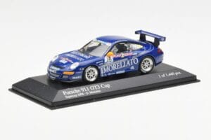Porsche 911 996 GT3 Cup Team Morellato #16 O. Maximin Porsche Supercup 2006 Minichamps 1:43 400066416 Metal - imagen 2 de 4