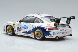 Porsche 911 996 GT3 R J. Ickx 24 Hours of Le Mans 2003 AUTOart 1:18 80379 Metal - imagen 6 de 7