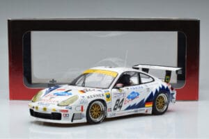Porsche 911 996 GT3 R J. Ickx 24 Hours of Le Mans 2003 AUTOart 1:18 80379 Metal - imagen 7 de 7