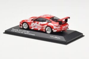 Porsche 911 996 GT3 RS Inline #89 B. Frisselle / D. Negri / S. Pumpelly ALMS Petit Le Mans 2003 Minichamps 1:43 400036989 Met - imagen 3 de 4