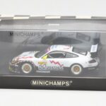 Porsche 911 996 GT3 RS Siemens #50 M. Ortelli / M. Lieb / R. Dumas 24 Hours of Spa 2003 Winners Minichamps 1:43 400036950 - image 4 of 4