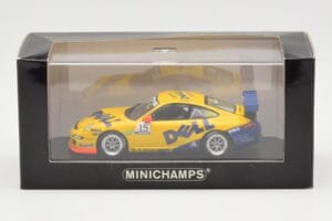 Porsche 911 997 GT3 Cup MRS PC Service Team #15 D. Huisman Porsche Supercup 2006 Minichamps 1:43 400066415 Metal - imagen 4 de 4