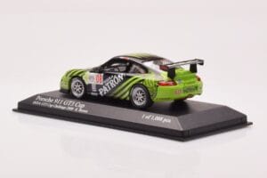 Porsche 911 997 GT3 Cup #8 E. Brown IMSA GT3 Challenge 2009 Minichamps 1:43 400096708 Metal - imagen 3 de 4