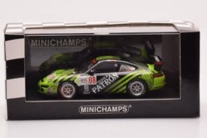Porsche 911 997 GT3 Cup #8 E. Brown IMSA GT3 Challenge 2009 Minichamps 1:43 400096708 Metal - imagen 4 de 4