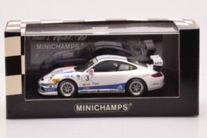 Porsche 911 997 GT3 Cup Porsche Carrera Cup #3 R. Westbrook 2007 Minichamps 1:43 400076483 Metal - imagen 4 de 4