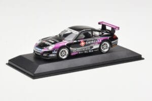 Porsche 911 997 GT3 Cup Swissvax #30 K. Sasaki Carrera Cup Asia Macau 2007 Minichamps 1:43 400076430 Metal - imagen 2 de 4