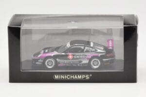 Porsche 911 997 GT3 Cup Swissvax #30 K. Sasaki Carrera Cup Asia Macau 2007 Minichamps 1:43 400076430 Metal - imagen 4 de 4