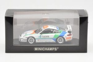 Porsche 911 997 GT3 Cup Tsuchiya #80 K. Sawa Carrera Cup Asia Macau 2007 Minichamps 1:43 400076480 Metal - imagen 4 de 4