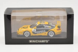 Porsche 911 997 GT3 Cup Tolimit Motorsport #39 Menzel Porsche Supercup 2007 Minichamps 1:43 400066439 Metal - imagen 4 de 4