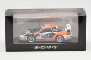 Porsche 911 997 GT3 Cup Noble Group #6 D. Watts Carrera Cup GB 2009 Minichamps 1:43 400076409 Metal - imagen 4 de 4