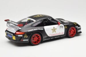 Porsche 911 997 GT3 RS #176 Team Ring Police VLN 2011 Norev 1:18 187570 Metal - imagen 3 de 8