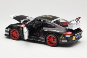 Porsche 911 997 GT3 RS #176 Team Ring Police VLN 2011 Norev 1:18 187570 Metal - imagen 5 de 8