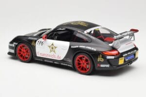 Porsche 911 997 GT3 RS #176 Team Ring Police VLN 2011 Norev 1:18 187570 Metal - imagen 7 de 8
