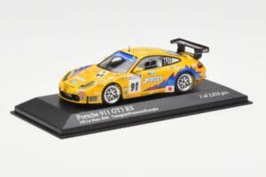 Porsche 911 997 GT3 RS T2M #91 Yamagishi / Fournoux / Konopka 24 Hours of Le Mans 2006 Minichamps 1:43 400066991 Metal - imagen 2 de 4