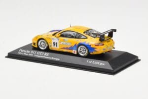 Porsche 911 997 GT3 RS T2M #91 Yamagishi / Fournoux / Konopka 24 Hours of Le Mans 2006 Minichamps 1:43 400066991 Metal - imagen 3 de 4