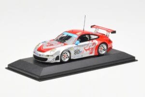 Porsche 911 997 GT3 RSR Flying Lizard #80 S. Neiman / J. Bergmeister / J. van Overbeek 24 Hours of Le Mans 2008 Minichamps 1: - imagen 2 de 4