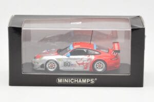 Porsche 911 997 GT3 RSR Flying Lizard #80 S. Neiman / J. Bergmeister / J. van Overbeek 24 Hours of Le Mans 2008 Minichamps 1: - imagen 4 de 4