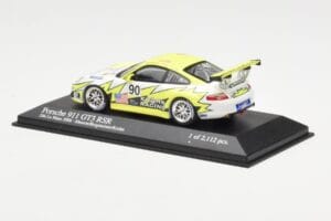 Porsche 911 997 GT3 RSR Krohn Racing #90 J. Bergmeister / T. Jonsson / T. Krohn 24 Hours of Le Mans 2006 Minichamps 1:43 4000 - imagen 3 de 4