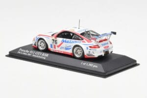 Porsche 911 997 GT3 RSR Matmut #76 P. Narac / R. Lietz / P. Long 24 Hours of Le Mans 2007 Minichamps 1:43 400076776 Metal - imagen 3 de 4
