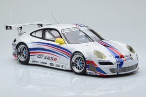 Porsche 911 997 GT3 RSR #1 Presentation Car 2007 AUTOart 1:18 WAP02100618 Metal - imagen 6 de 8