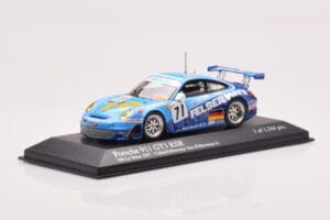 Porsche 911 997 GT3 RSR #71 Felbermayr-Proton M. Collin 24 Hours of Le Mans 2007 Minichamps 1:43 400076771 Metal - imagen 2 de 4